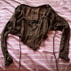 Tigermist Sopha two piece set in brown